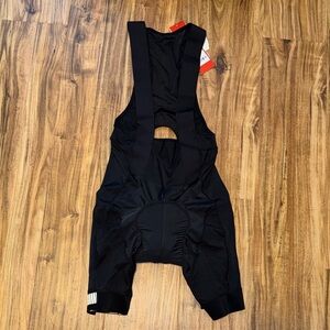 Rion mens medium cycling bib shorts NWT black bike quick dry breathable wicking